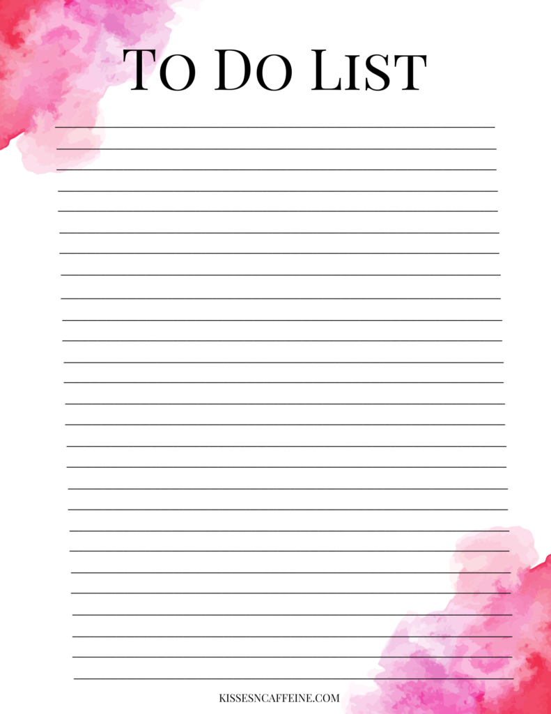 To Do List