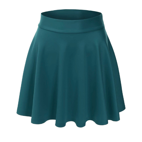 Teal skirt