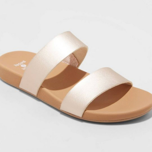 Rose gold sandal