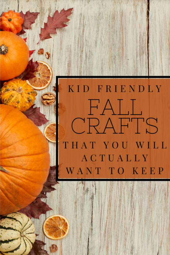 Easy Fall Crafts & Decor