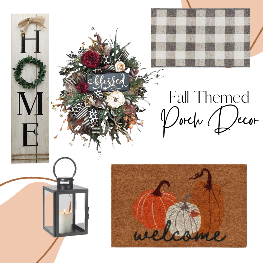 Fall Inspired Front Porch Decor