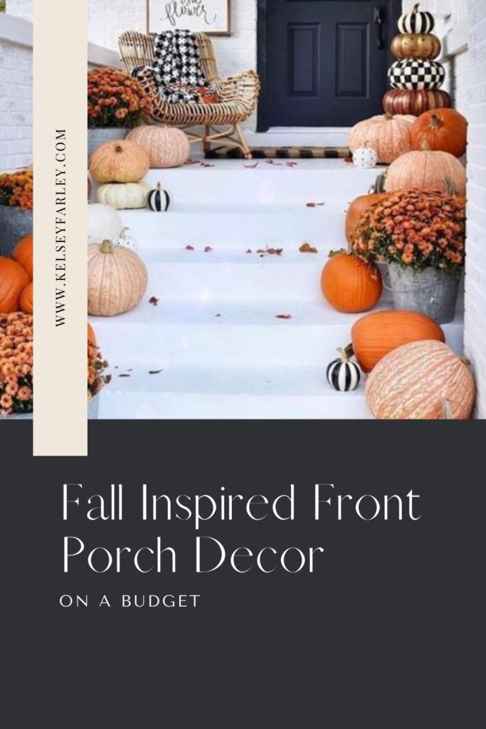 Fall Inspired Front Porch Decor